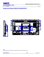 Предварительный просмотр 8 страницы NEC V423 Installation Manual