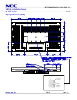 Предварительный просмотр 4 страницы NEC V461-2 Installation Manual
