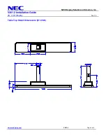 Предварительный просмотр 6 страницы NEC V461-2 Installation Manual
