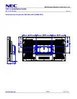 Предварительный просмотр 7 страницы NEC V461-2 Installation Manual