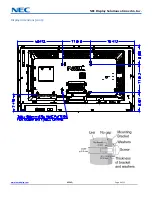 Preview for 4 page of NEC V554Q Installation Manual