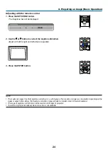 Предварительный просмотр 33 страницы NEC VE280 User Manual