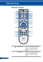 Предварительный просмотр 17 страницы NEC VE303 User Manual