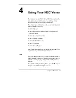 Предварительный просмотр 74 страницы NEC VERSA 5000 Series User Manual