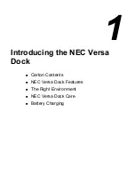 Preview for 8 page of NEC VERSA DOCK - SERVICE Manual