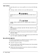 Preview for 3 page of NEC VERSA DOCKING STATION 6000 Manual