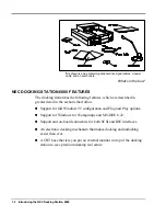 Preview for 9 page of NEC VERSA DOCKING STATION 6000 Manual