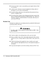 Preview for 19 page of NEC VERSA DOCKING STATION 6000 Manual