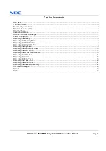 Preview for 2 page of NEC Versa E6000 Disassembly Manual