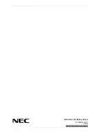 Preview for 10 page of NEC VERSA FX Installation Manual