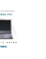 NEC VERSA FXI Manual preview