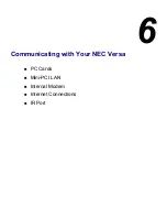 Preview for 102 page of NEC VERSA FXI Manual