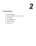 Preview for 29 page of NEC VERSA LXI - VERSION 02-2000 Manual