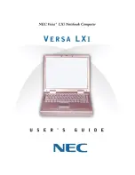 Предварительный просмотр 1 страницы NEC Versa LXi Manual