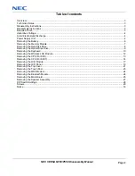 Preview for 2 page of NEC VERSA M350 Disassembly Manual