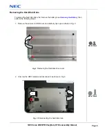 Предварительный просмотр 6 страницы NEC Versa M540/PB EasYnote R7 Disassembly Manual