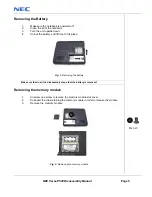 Предварительный просмотр 5 страницы NEC Versa P520 Disassembly Manual