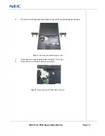 Предварительный просмотр 12 страницы NEC Versa P520 Disassembly Manual