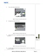 Предварительный просмотр 13 страницы NEC Versa P520 Disassembly Manual