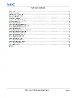 Preview for 2 page of NEC VERSA P600 Disassembly Manual