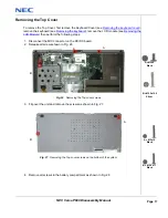 Предварительный просмотр 17 страницы NEC VERSA P600 Disassembly Manual