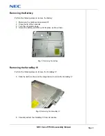 Preview for 5 page of NEC Versa P700 Disassembly Manual