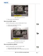 Preview for 7 page of NEC Versa P700 Disassembly Manual