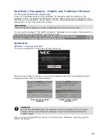 Предварительный просмотр 36 страницы NEC VERSA P9210 Series User Manual