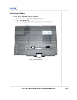 Предварительный просмотр 5 страницы NEC Versa S940 Disassembly Manual