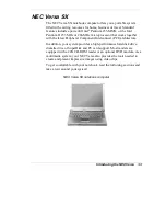 Предварительный просмотр 13 страницы NEC VERSA SX HARD DISK DRIVE User Manual