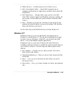 Предварительный просмотр 65 страницы NEC VERSA SX HARD DISK DRIVE User Manual