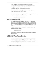 Предварительный просмотр 137 страницы NEC VERSA SX HARD DISK DRIVE User Manual