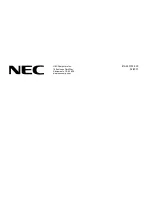 Предварительный просмотр 123 страницы NEC VERSA VXi Service And Reference Manual