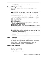 Preview for 5 page of NEC VERSABAY IV 6-CELL SECONDARY BATTERY Manual