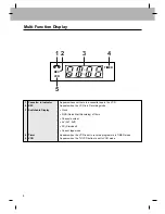 Preview for 4 page of NEC VH-601 User Manual