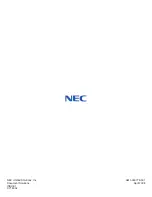 Preview for 188 page of NEC ViVid Office 2020 Quick Reference Manual