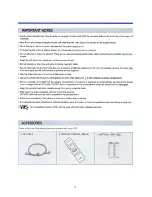 Preview for 4 page of NEC VN-23 User Manual