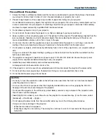 Предварительный просмотр 4 страницы NEC VT37 User Manual