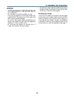 Предварительный просмотр 20 страницы NEC VT37 User Manual