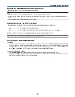 Предварительный просмотр 47 страницы NEC VT37 User Manual
