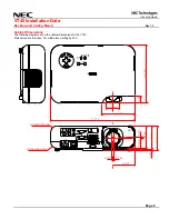 Предварительный просмотр 5 страницы NEC VT45 Installation Data