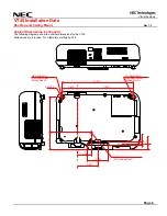 Предварительный просмотр 6 страницы NEC VT45 Installation Data