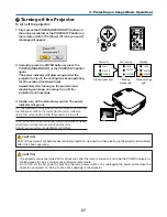 Предварительный просмотр 35 страницы NEC VT48 Series User Manual