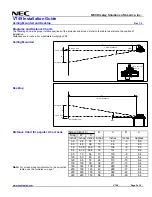 Предварительный просмотр 2 страницы NEC VT49 Series Installation Manual