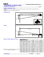 Preview for 2 page of NEC VT490 Installation Manual