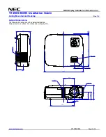 Preview for 3 page of NEC VT490 Installation Manual