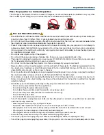 Предварительный просмотр 84 страницы NEC VT490 User Manual