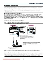 Предварительный просмотр 21 страницы NEC VT580 User Manual