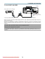 Предварительный просмотр 22 страницы NEC VT580 User Manual