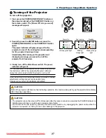 Предварительный просмотр 35 страницы NEC VT580 User Manual